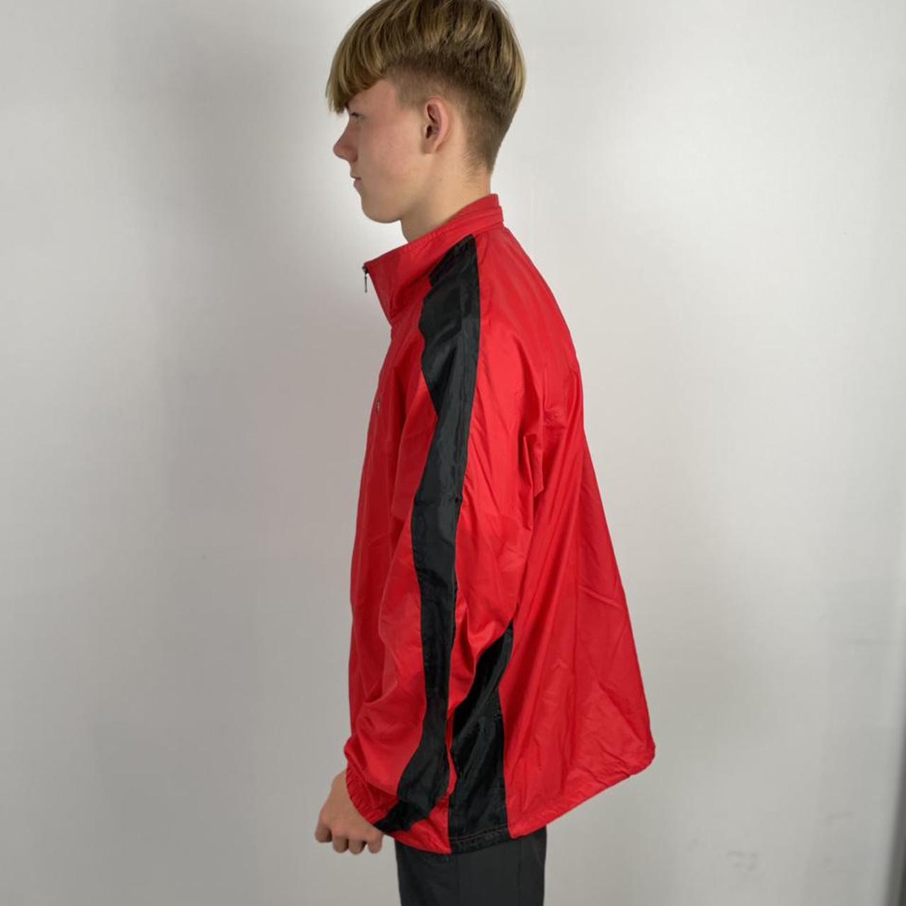 Vintage Nike red windbreaker men’s size XL brand new... Depop