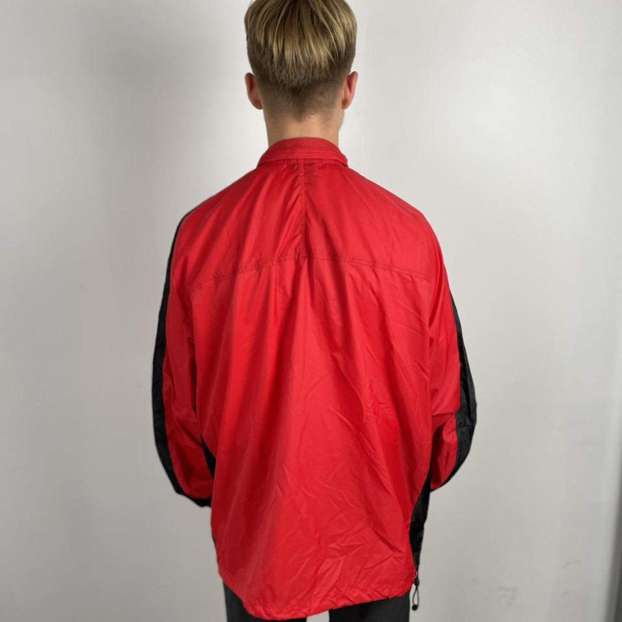 Vintage Nike red windbreaker men’s size XL brand new... Depop