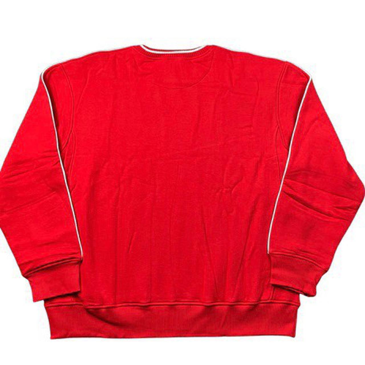 Vintage Nike Red centre swoosh sweatshirt men’s size... - Depop