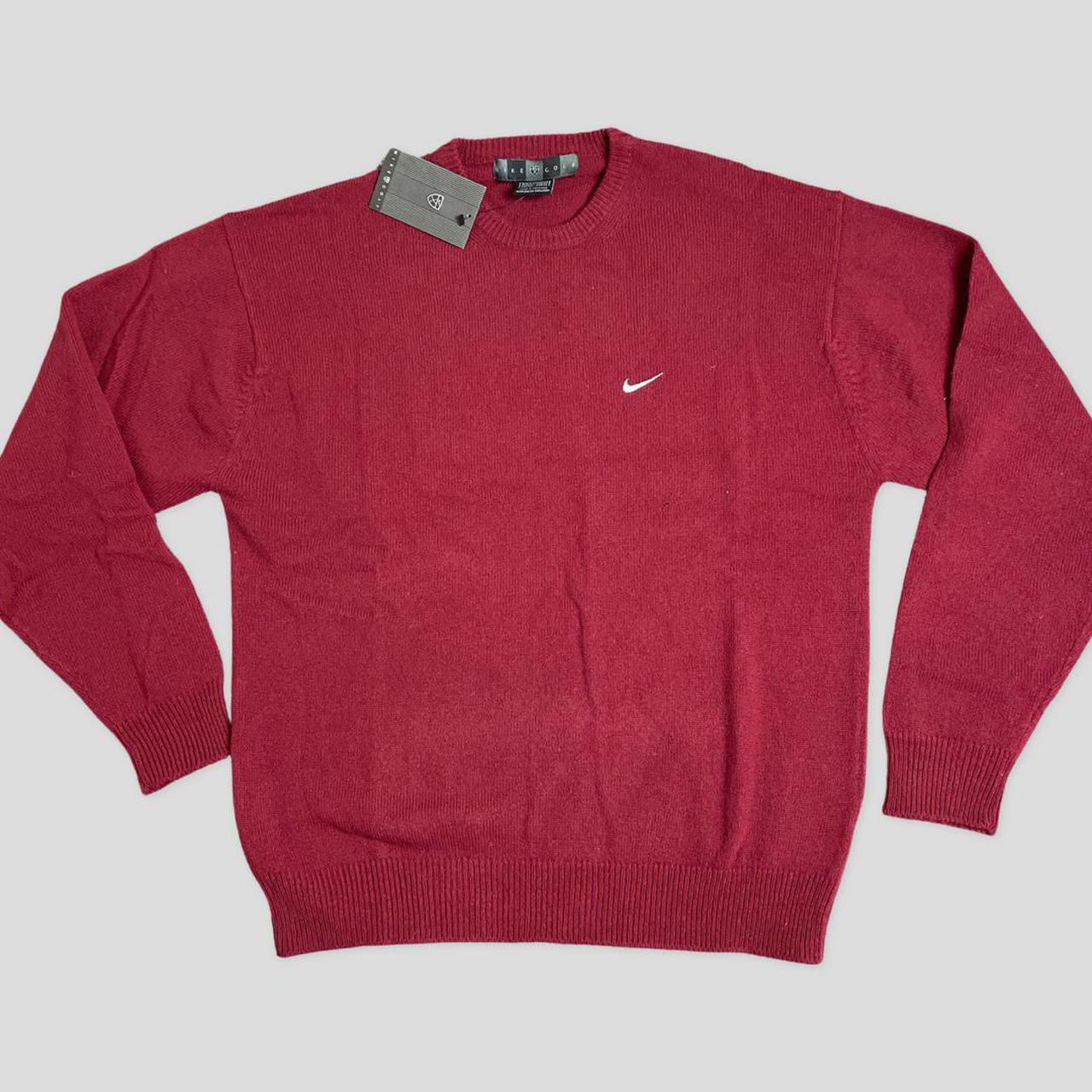 nike sweatshirt burgundy