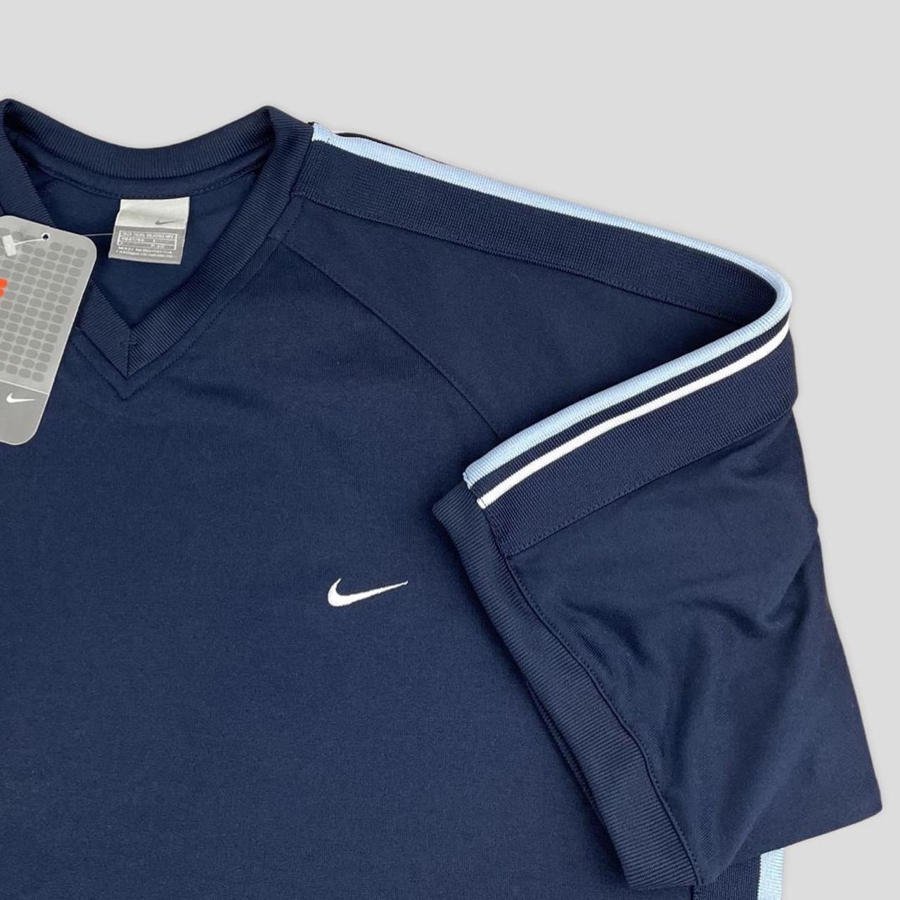 Vintage Nike navy t shirt mens size 2XL brand new... - Depop
