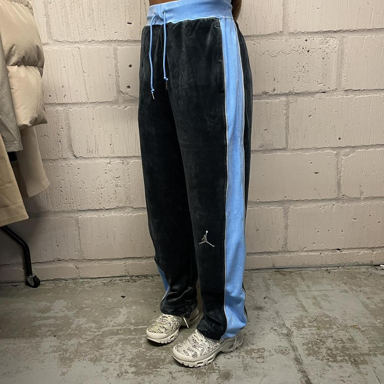 Vintage Jordan velour joggers mens size small brand... Depop