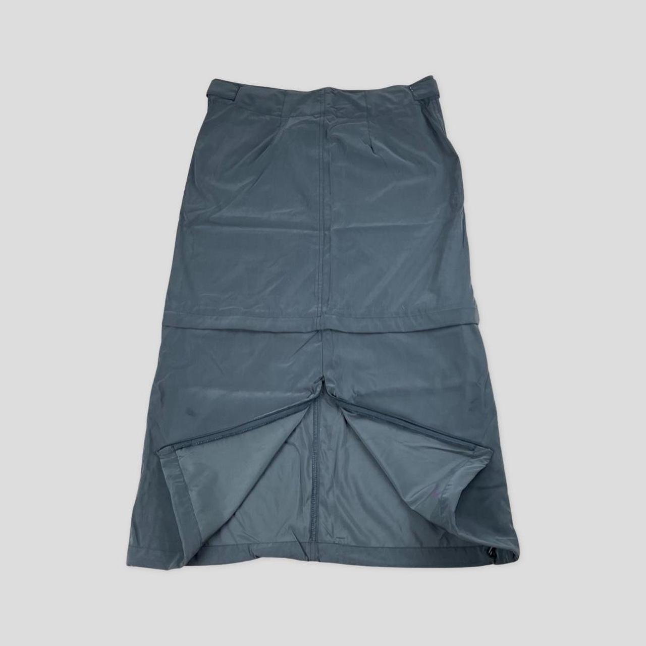 Vintage Nike ACG cargo skirt 21 mini maxi grey... Depop