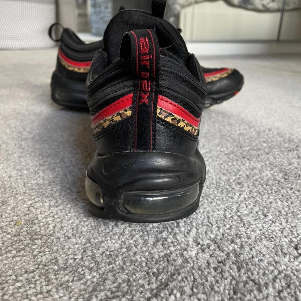 red cheetah print air max 97