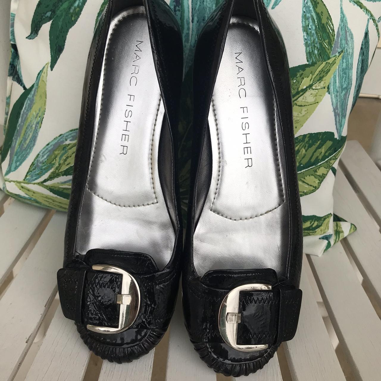 marc fisher black flats