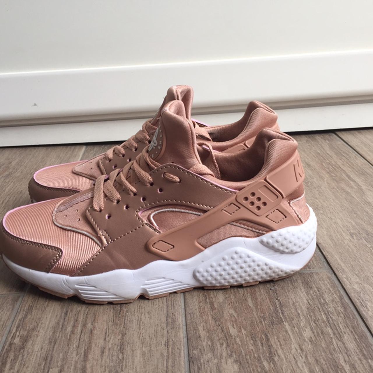 Nike huarache clearance damen rosa gold