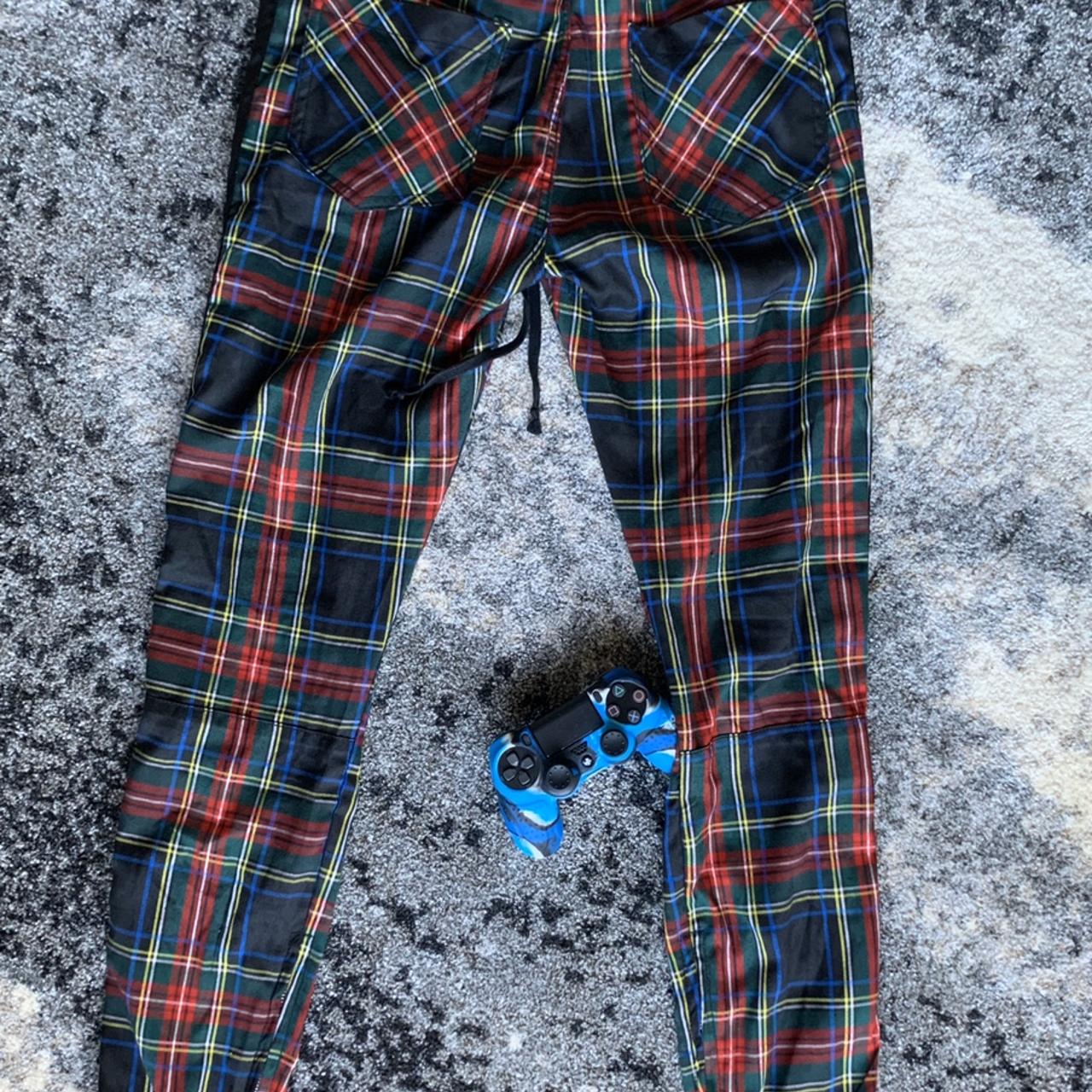 Mnml store plaid pants