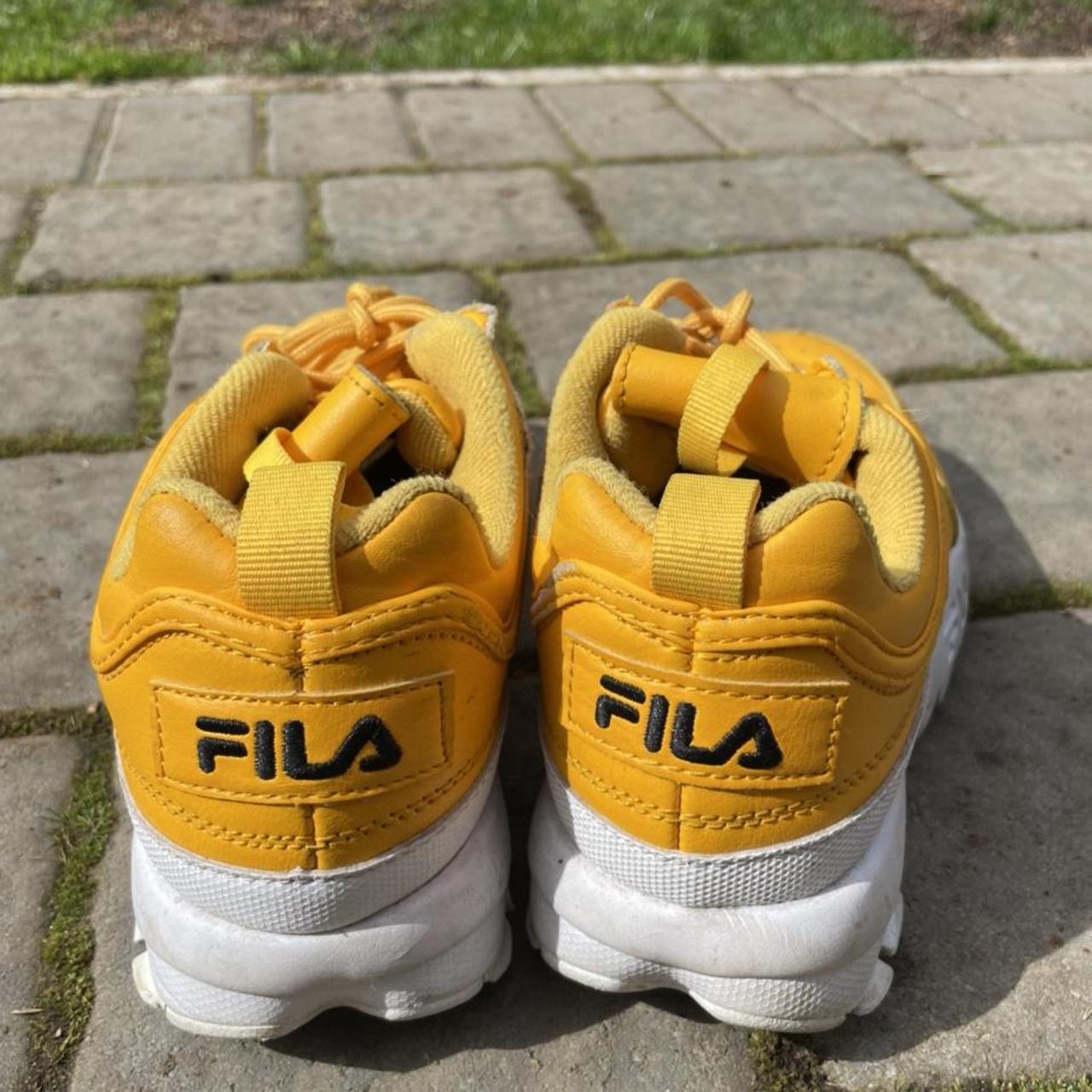 yellow trainers size 5