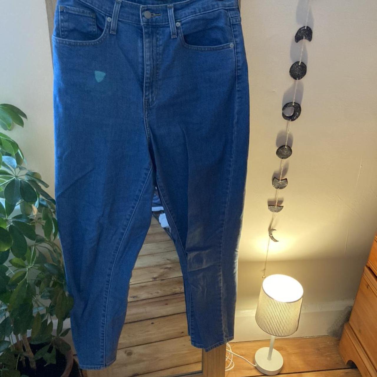 size 12 jeans in inches levi's