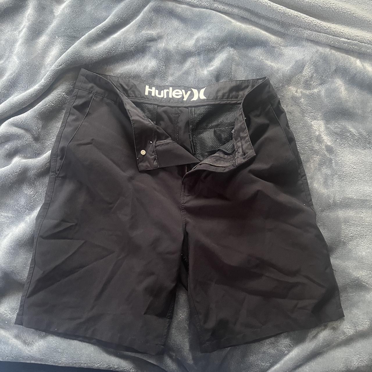 Hurley golf shorts. No stains. Sits on the knee.... Depop