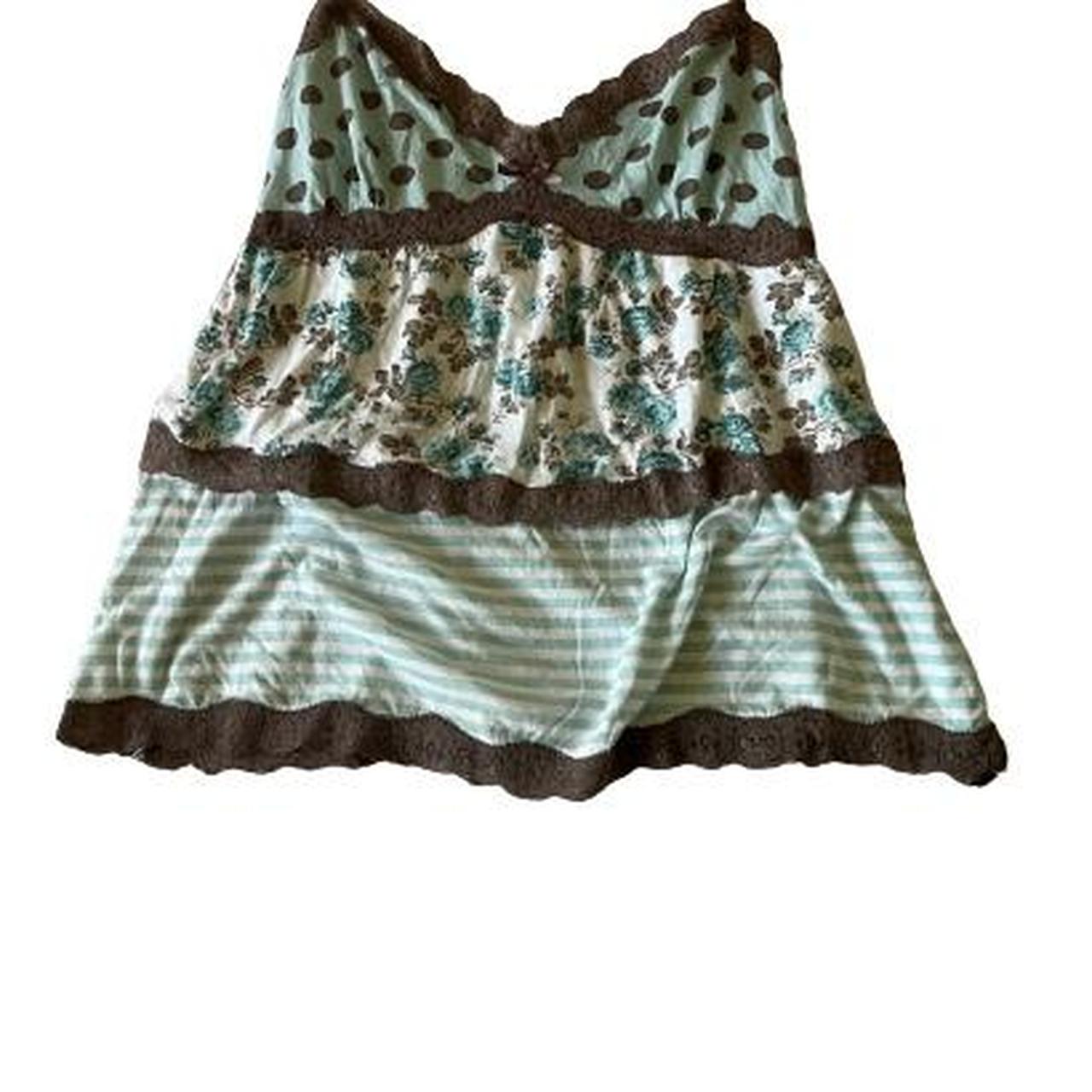 PJ Salvage Women's Brown and Blue Vest