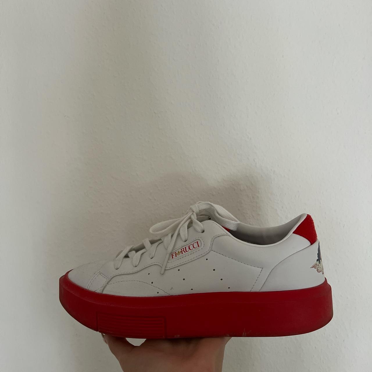 Fiorucci X Adidas shoes Barely used The shoes will. Depop