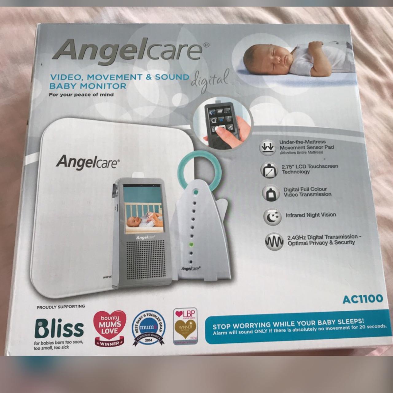 Video baby monitor - AC1100 - Angelcare - sound / movement