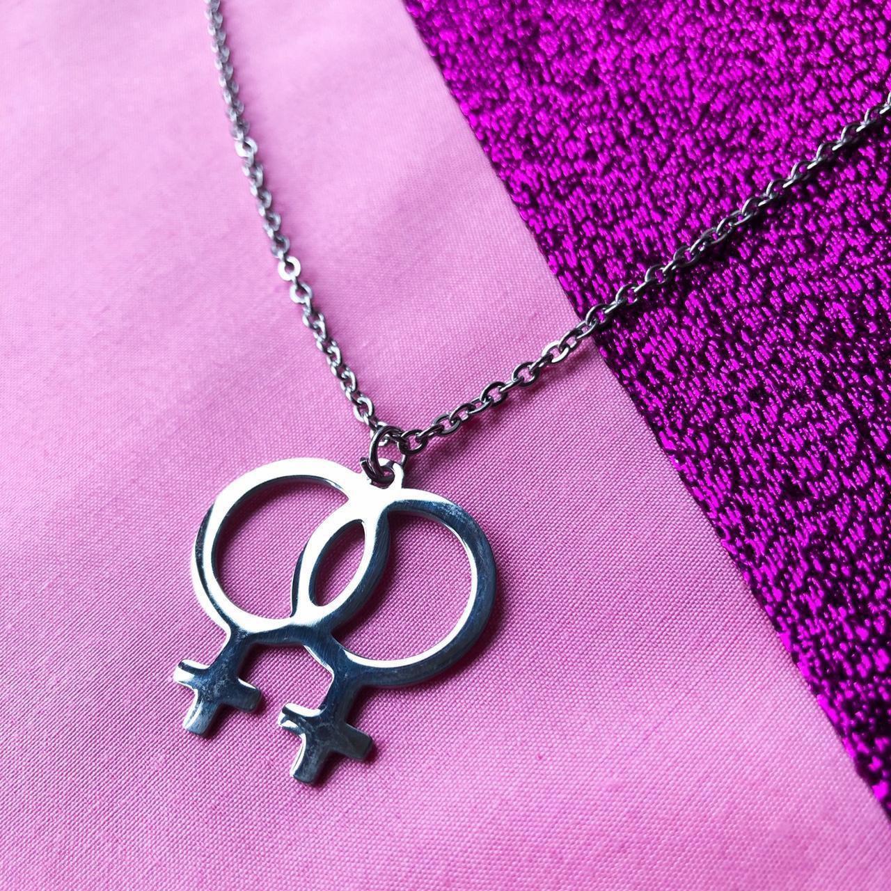 Woman Gift, Female Symbol Necklace, Gold Feminist Necklace, Venus Jewe –  Lebua Jewelry®