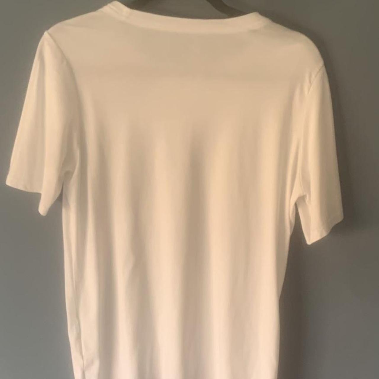 Small mens white nike T shirt. Hardly been worn, no... Depop