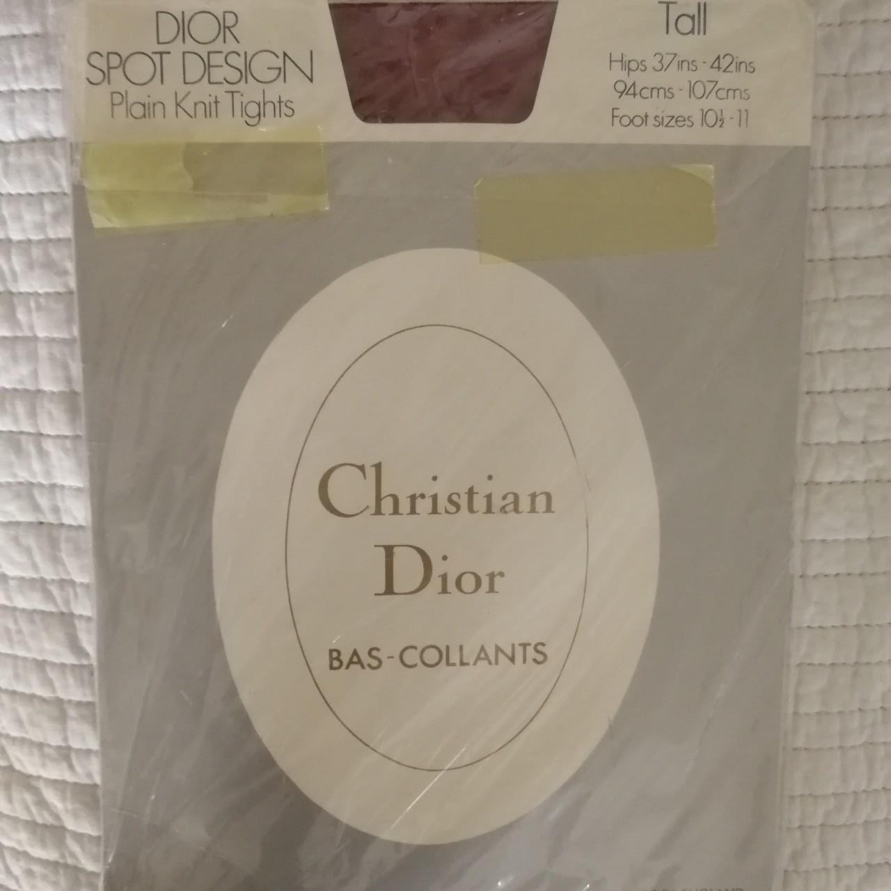 Christian Dior Spot Design Tights 