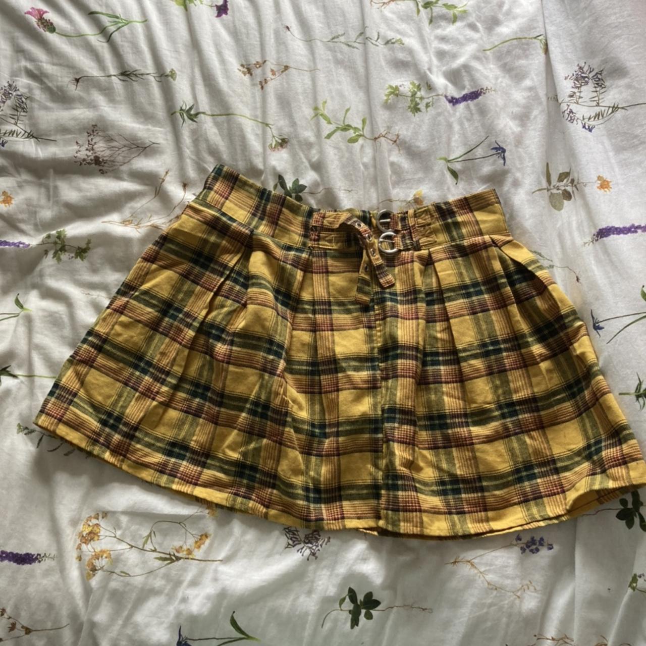 Missguided tartan shop mini skirt