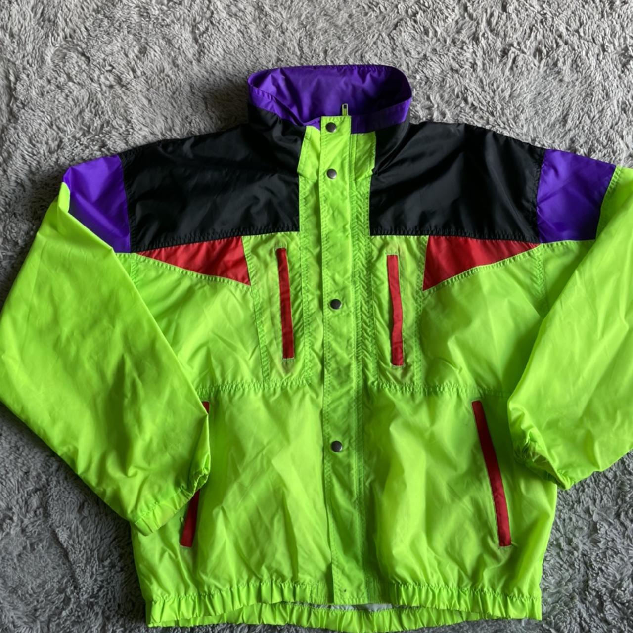 Electric windbreaker track jacket Vintage condition... Depop