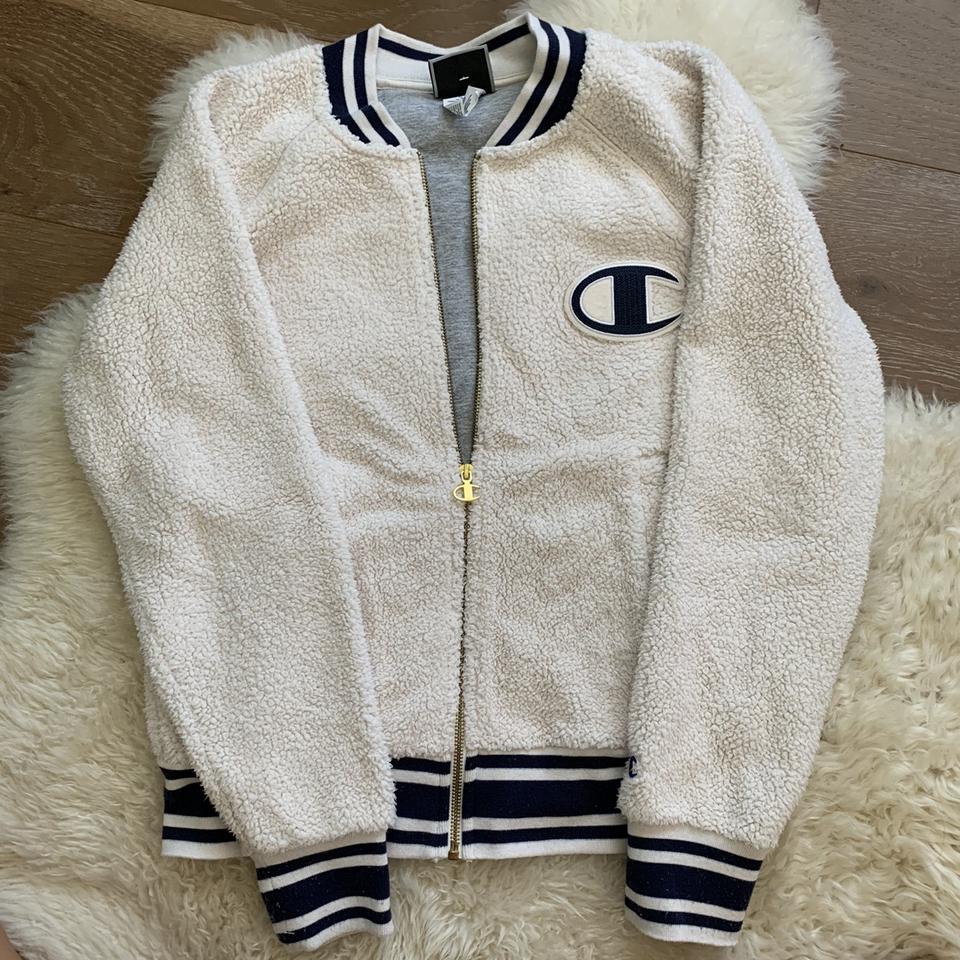 Champion sale fluffy jacket