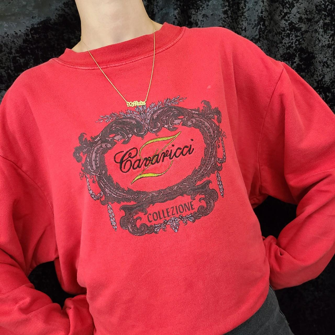 Red best sale vintage jumper