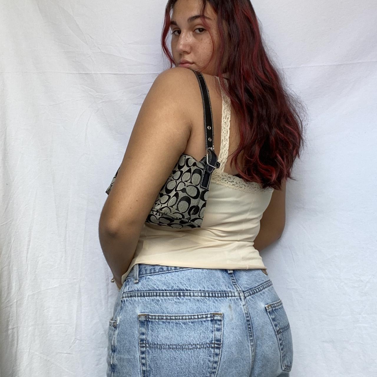 beautiful cream colored princess cami tanktop with... Depop