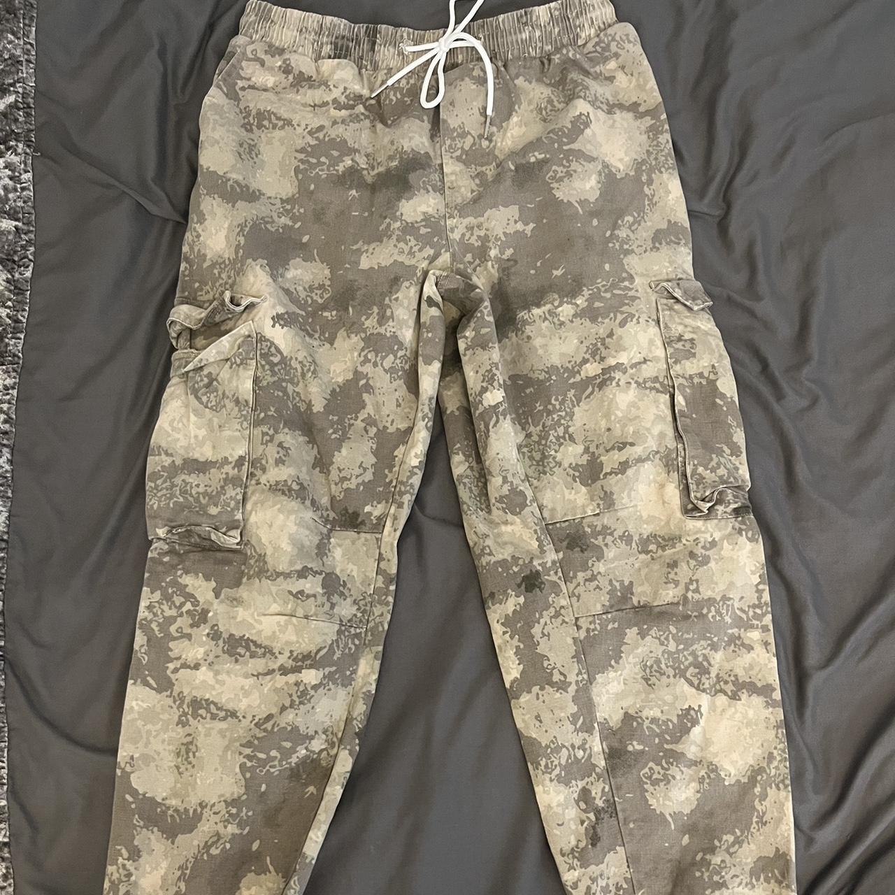 Boohooman camouflage cargos. Note before you buy... - Depop