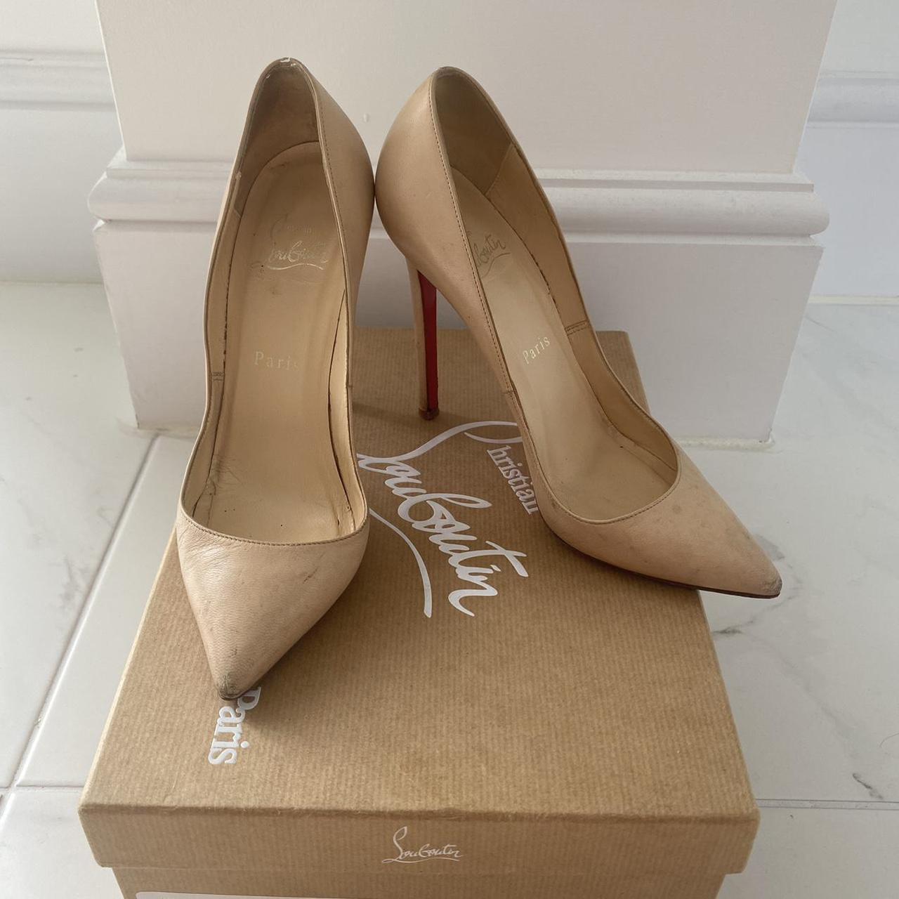 louboutin nude heel