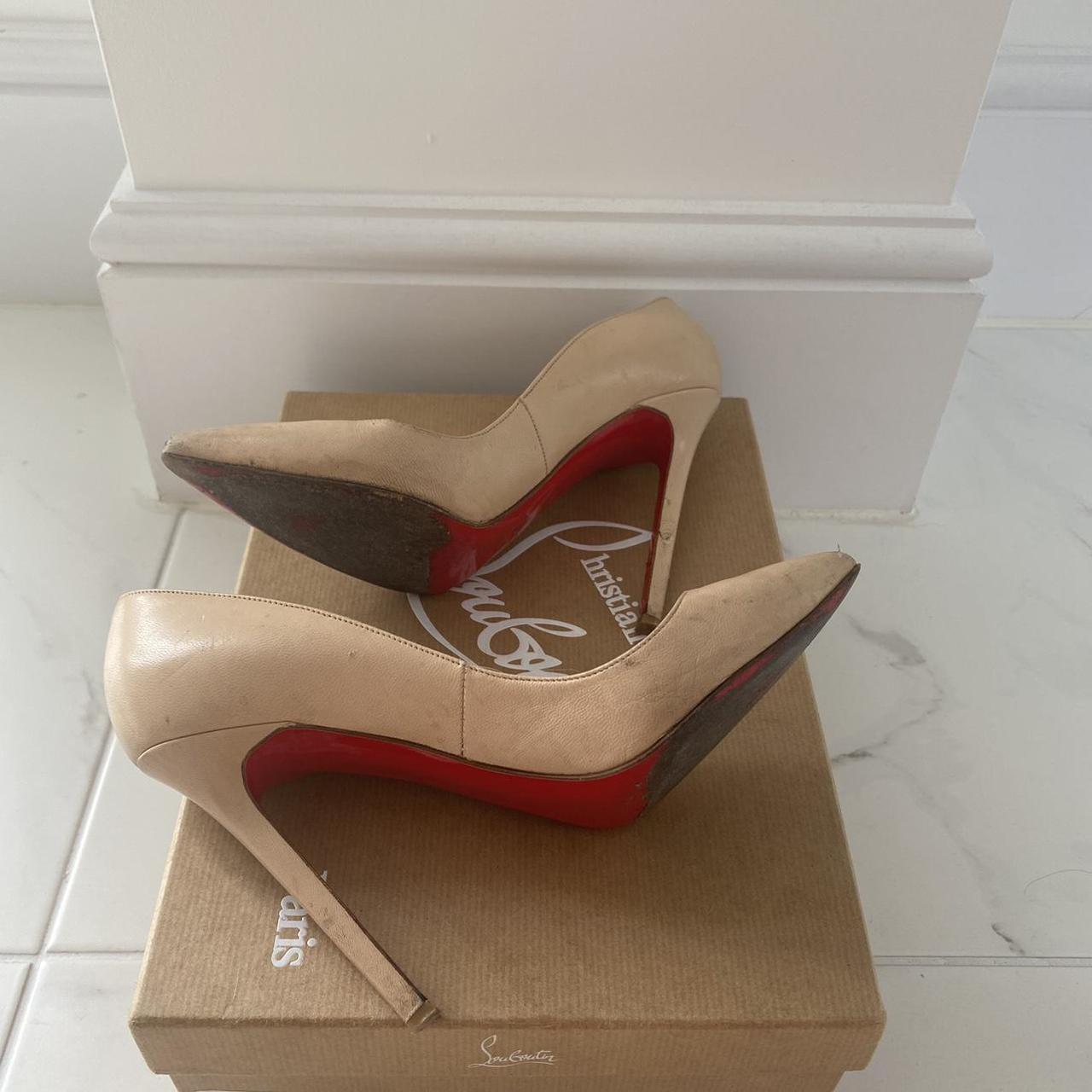 louboutin nude heel