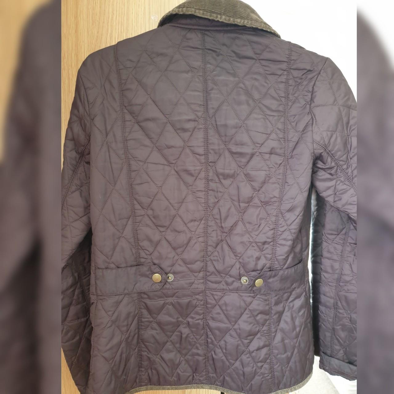 BARBOUR quilted jacket Women's brown Brabour jacket... Depop