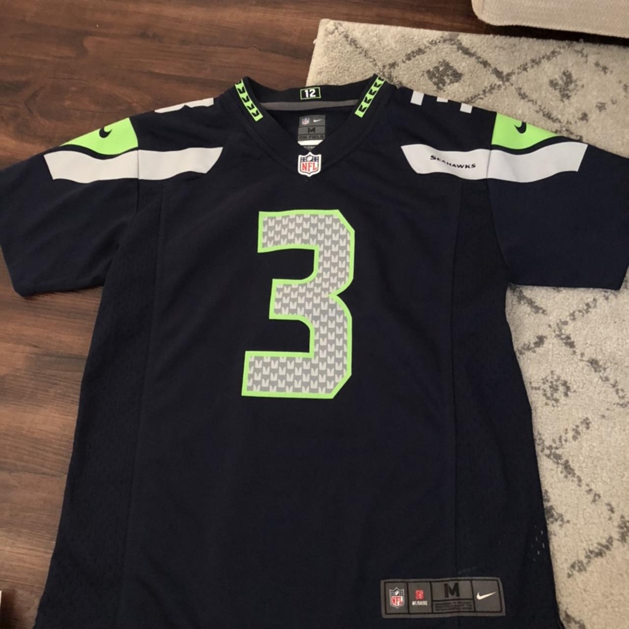 Russell Wilson Seattle Seahawks Jersey Youth - Depop