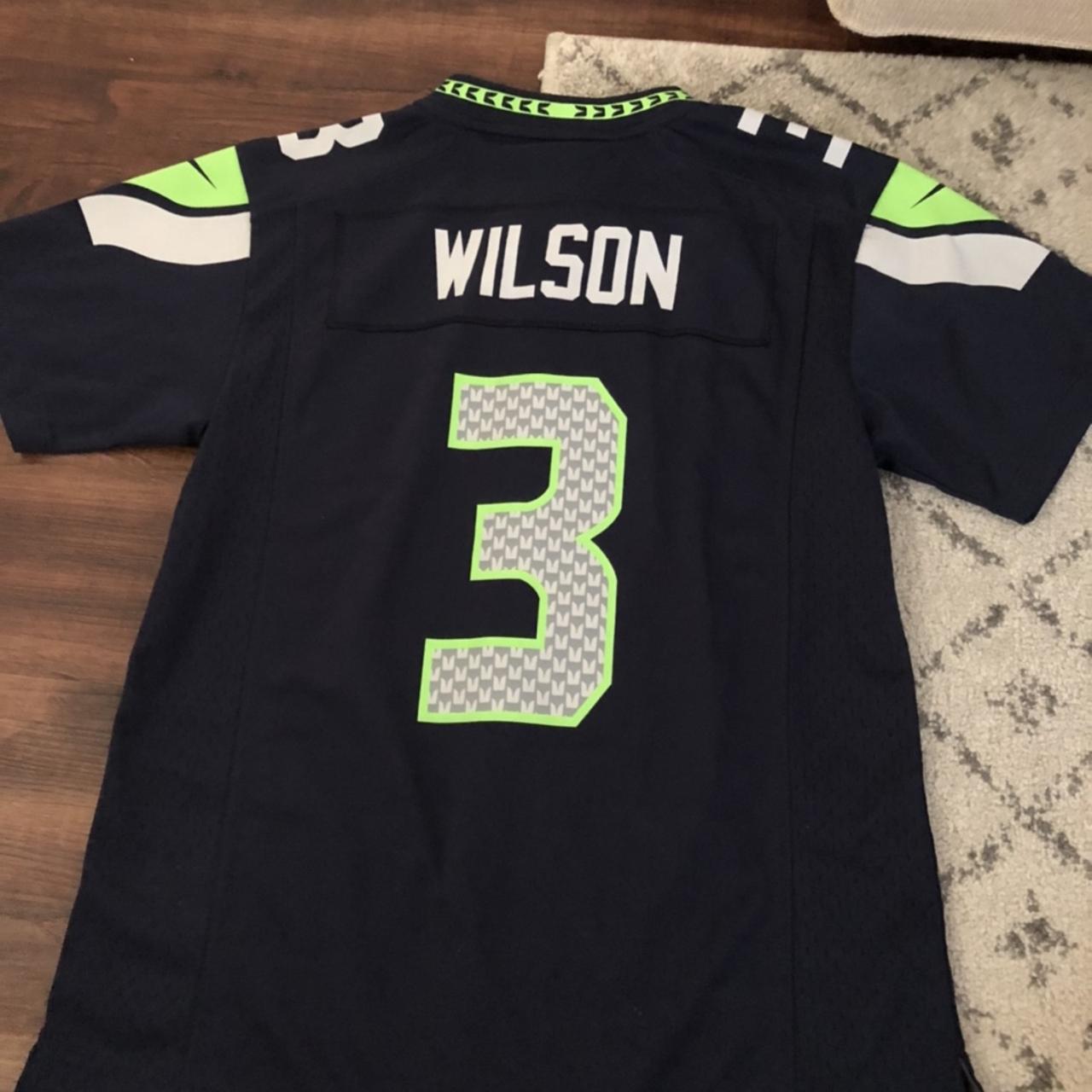 NIKE Seattle Seahawks Russell Wilson NFL Football - Depop