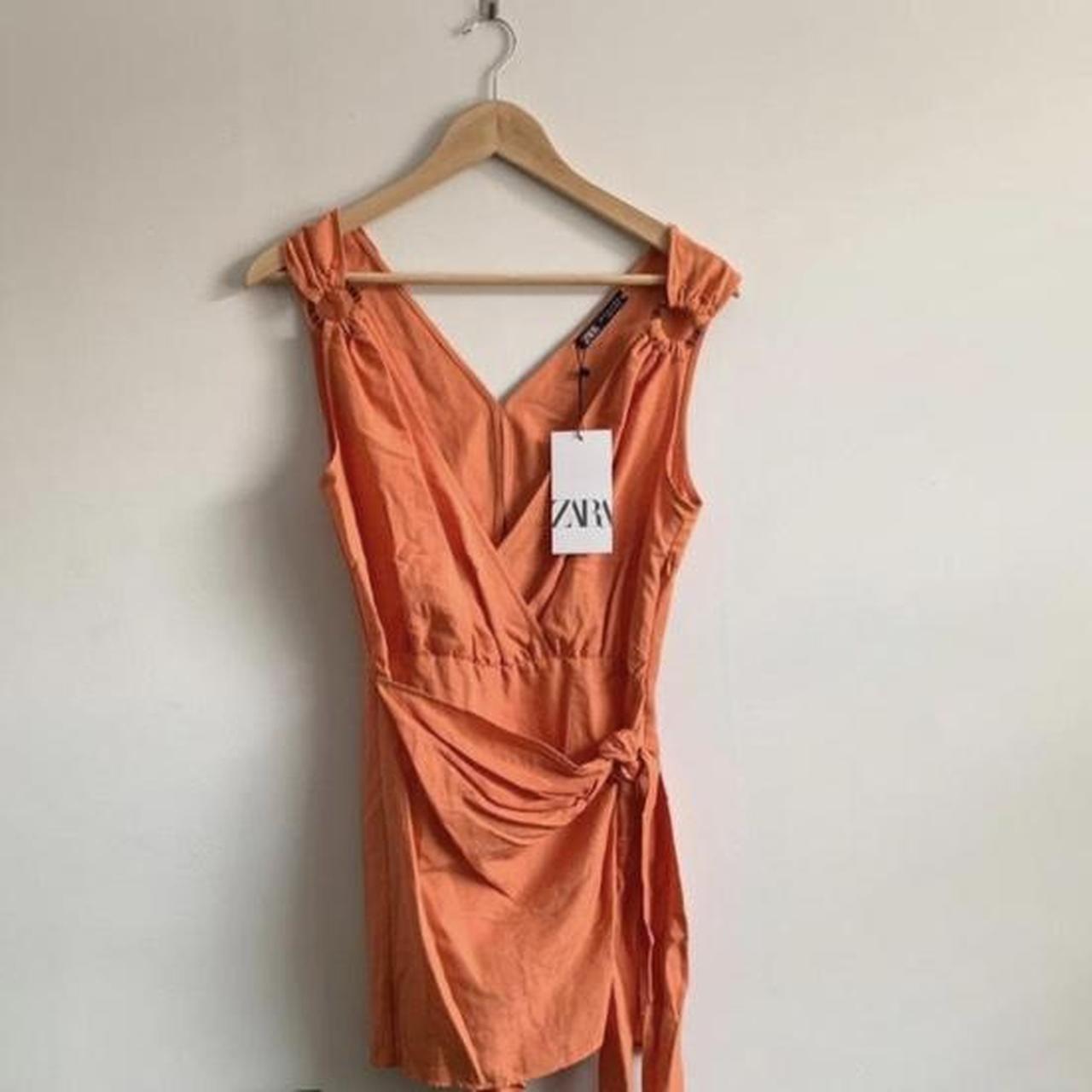 Red Bow Jumpsuit Dress Zara NWT ZARA Strapless Bow Straight-leg