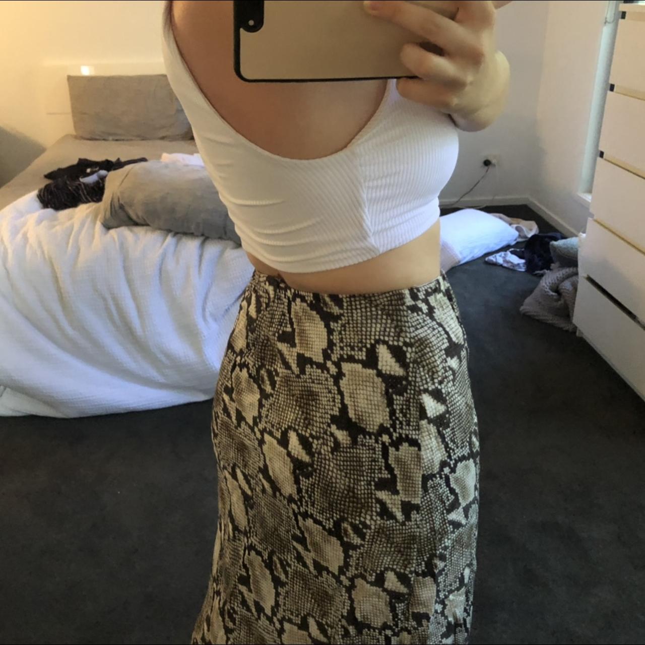 Kookai snake print skirt best sale