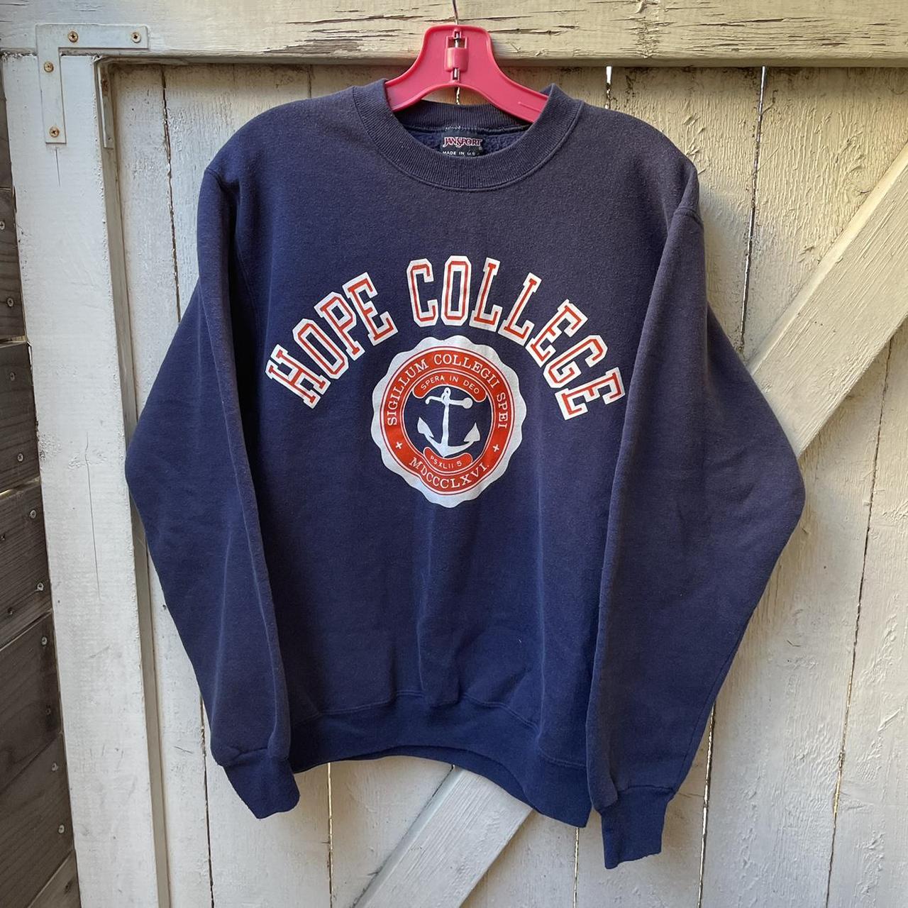 Hope College Jansport Crewneck Fits Like A Men’s Medium - Depop