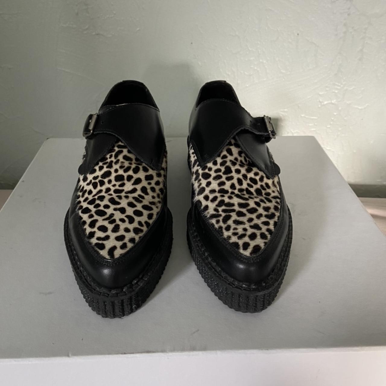 Underground Animal Print Creepers CREEPERS LEOPARD SHOES THE