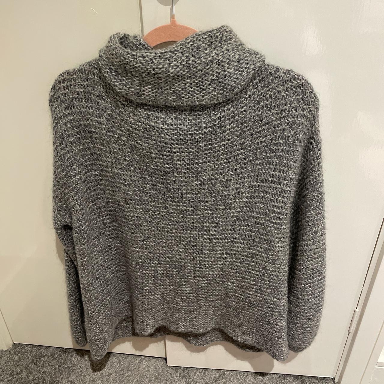 Zara Women's Grey Jumper | Depop