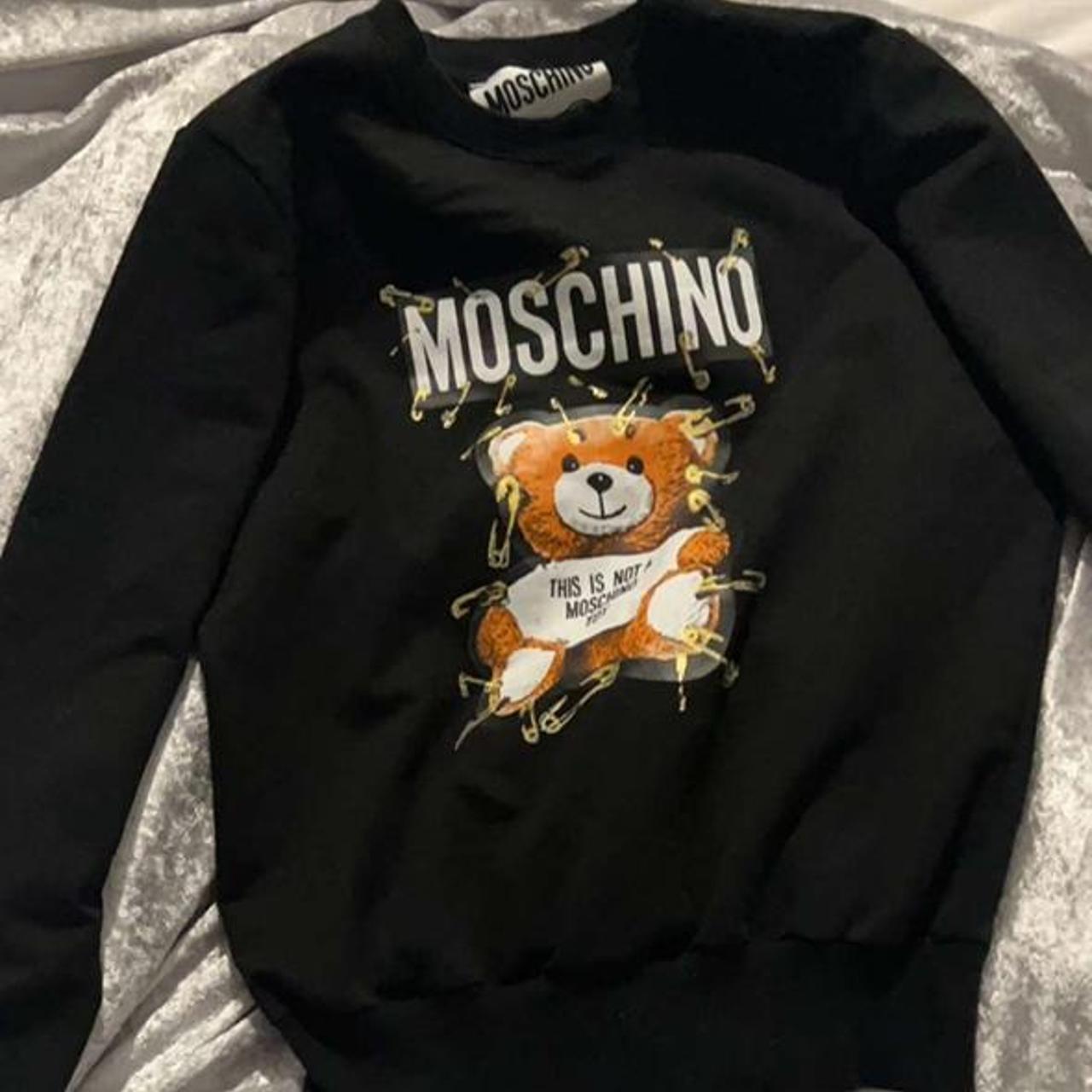 Women’s moschino jumper bought for £150, barely been... Depop