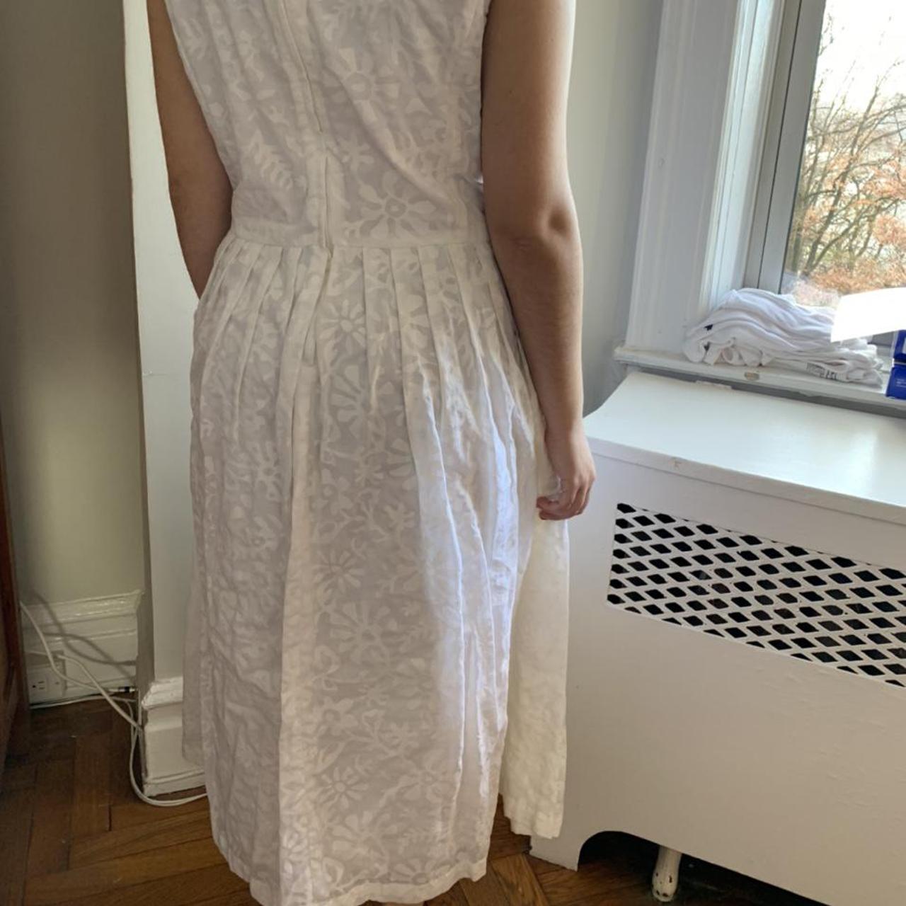 Lands' End Women's White Dress (3)