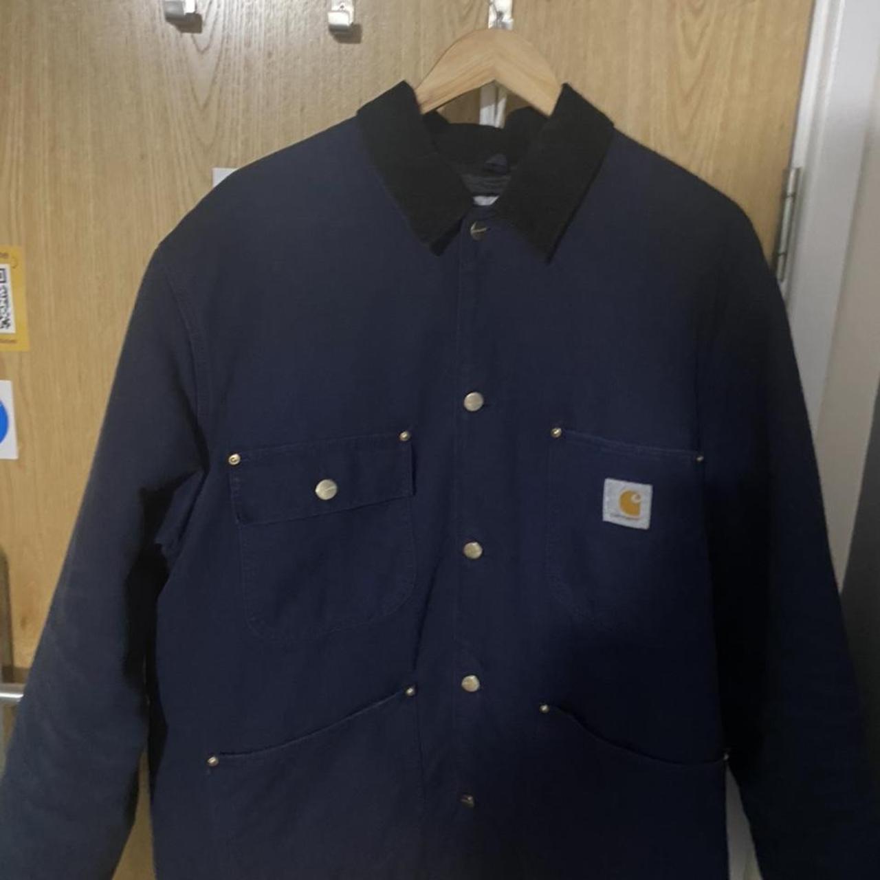 Carhartt WIP OG Chore Jacket XL In good condition... - Depop