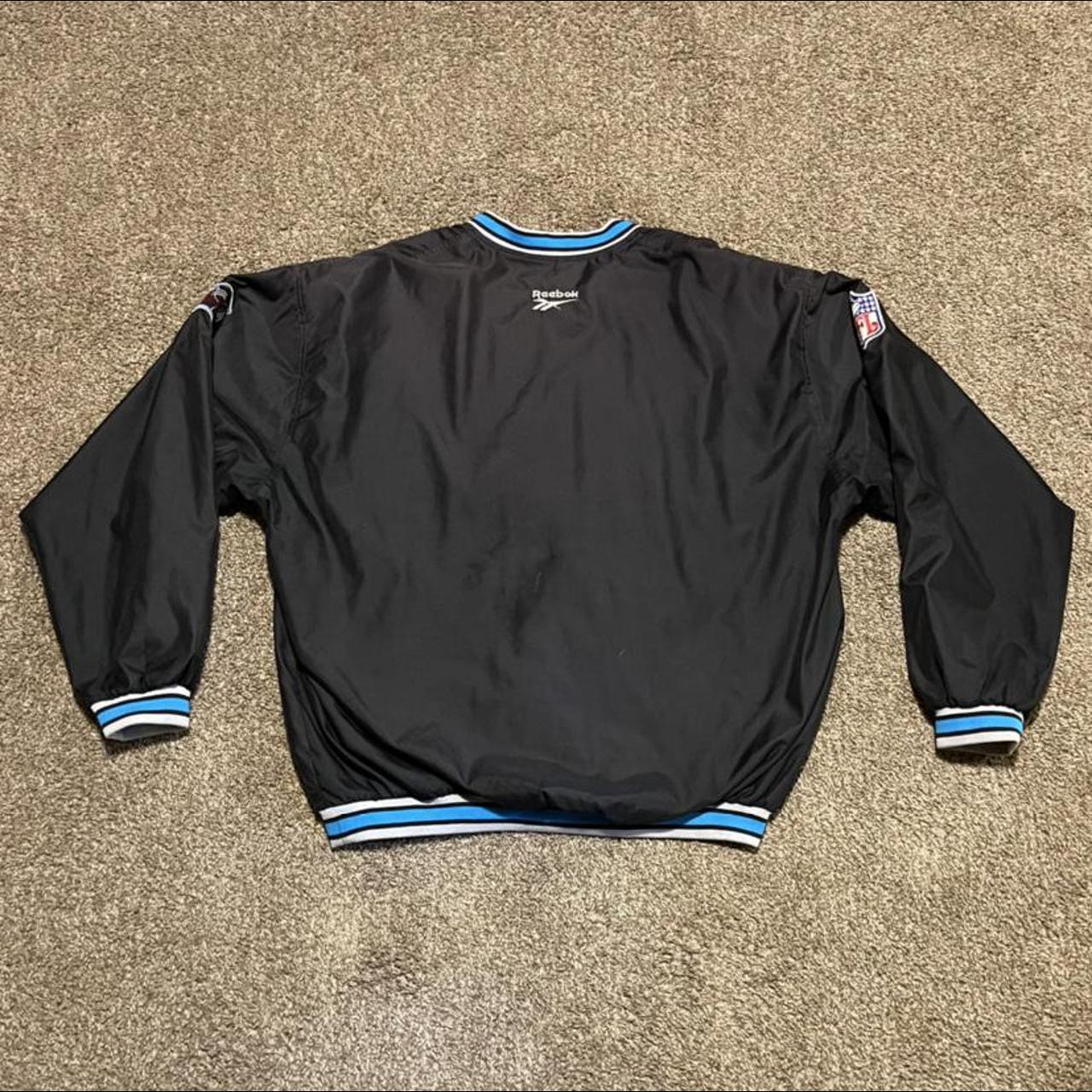 Vintage Y2K NFL Carolina Panthers Sweatshirt Faded - Depop