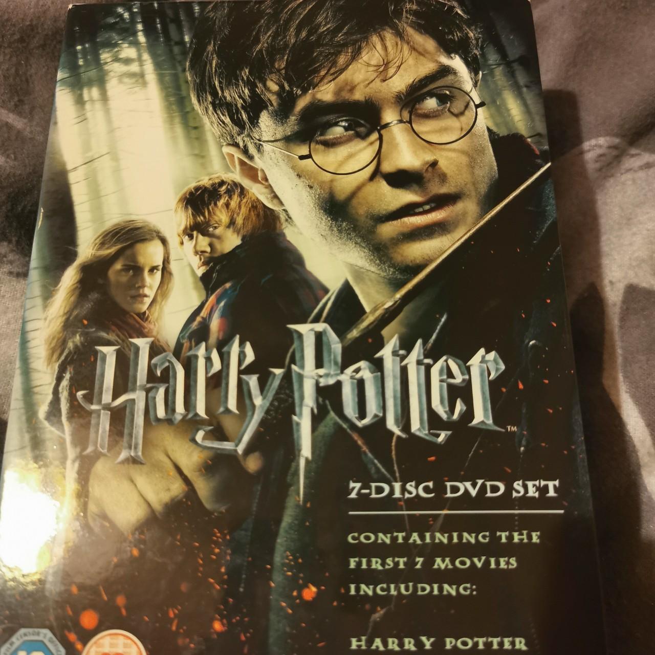 Harry Potter 7 Disk Dvd Set ( Including Deadly... Depop Harry Potter 7 Disk Dvd Set ( Including Deadly... Depop