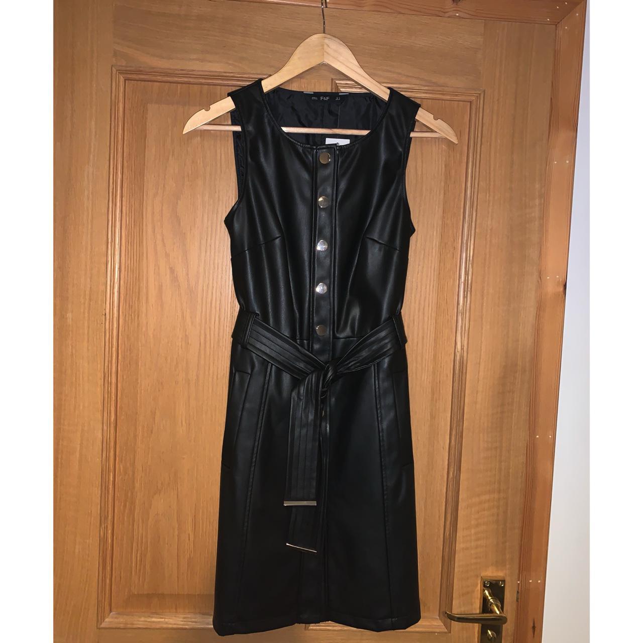 f&f leather dress