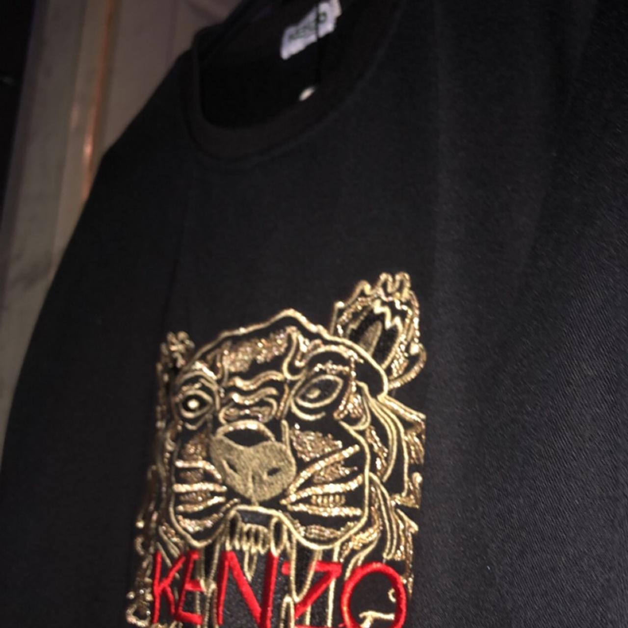 Kenzo on sale gold jumper