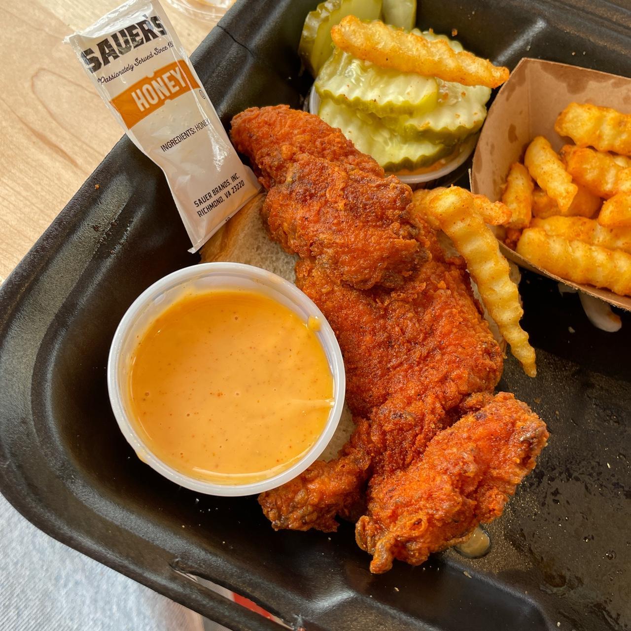 dave’s hot chicken tender Depop