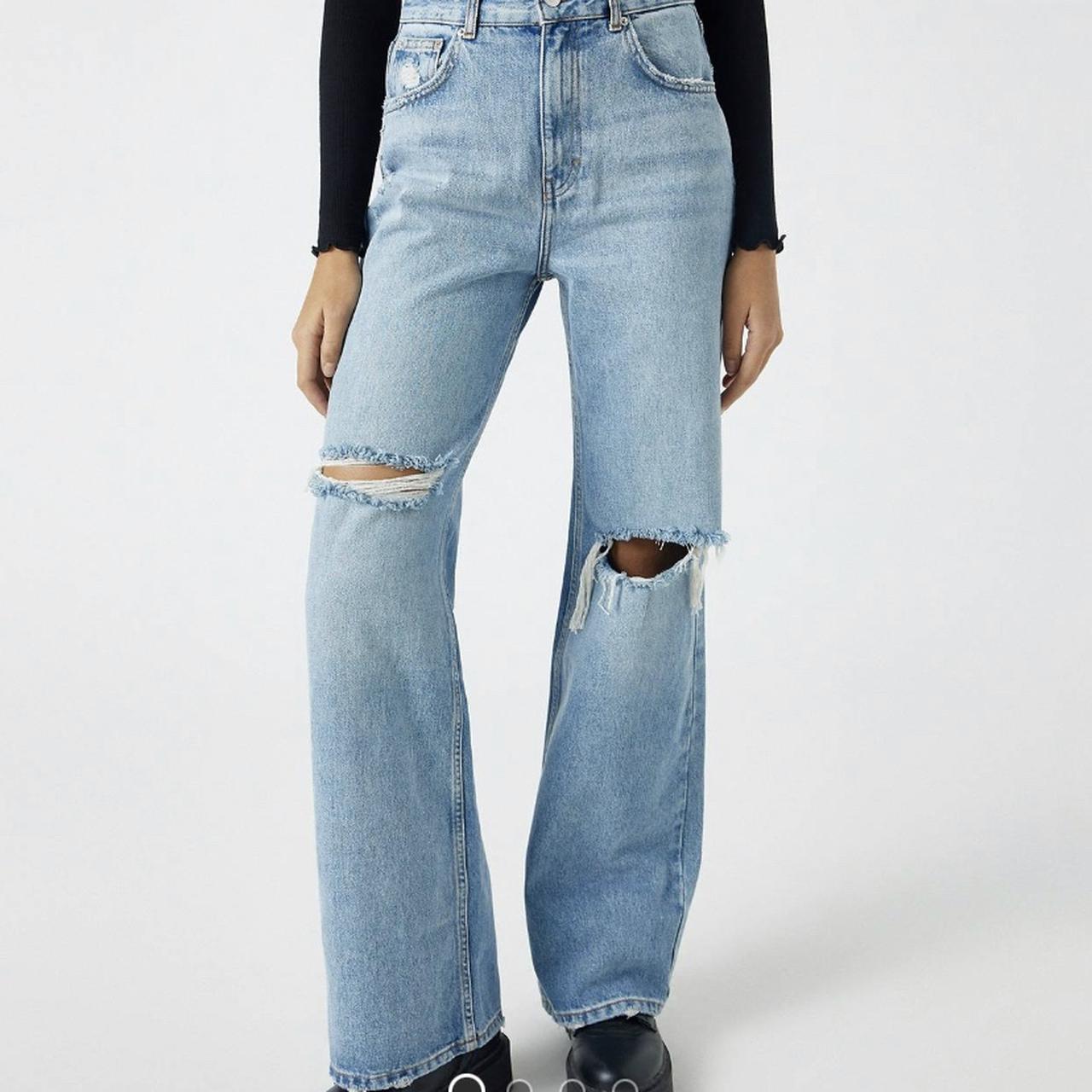 Pull and discount bear 90s jeans