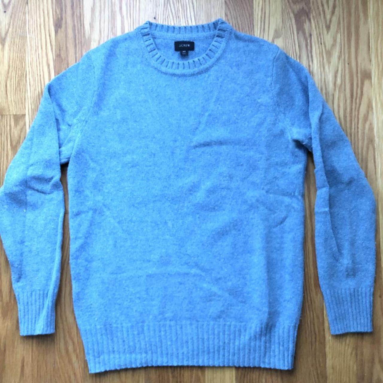 Light Blue J. Crew Sweater Nice, comfortable light... - Depop