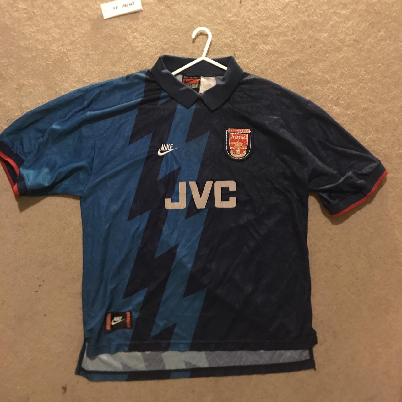 Arsenal vintage blue away kit Decent condition... - Depop