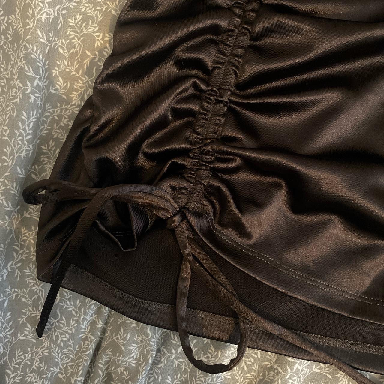 Double ruched drawstring H&M skirt // worn once //... - Depop