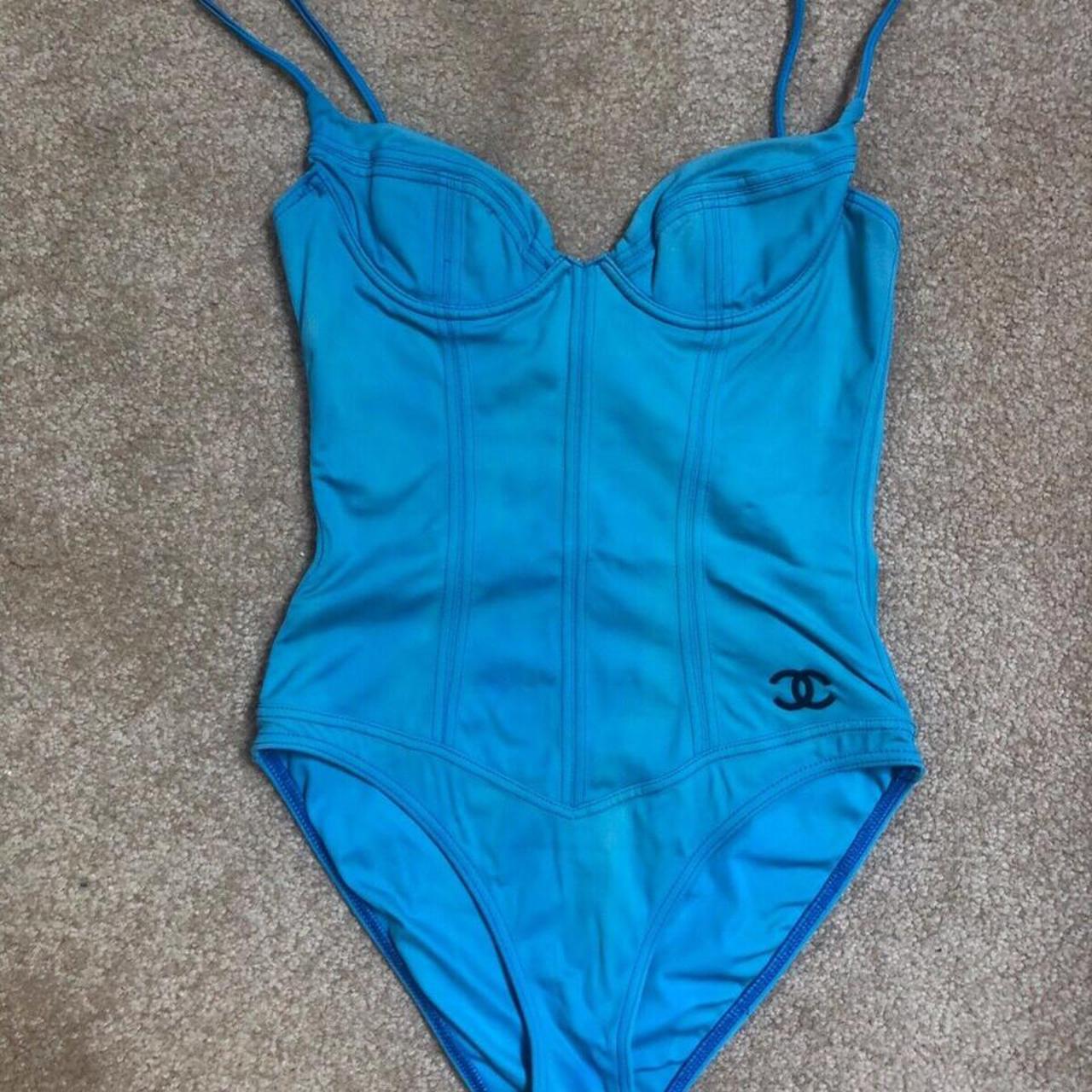 Chanel Swimsuit as seen on Claudia Schiffer, Slight