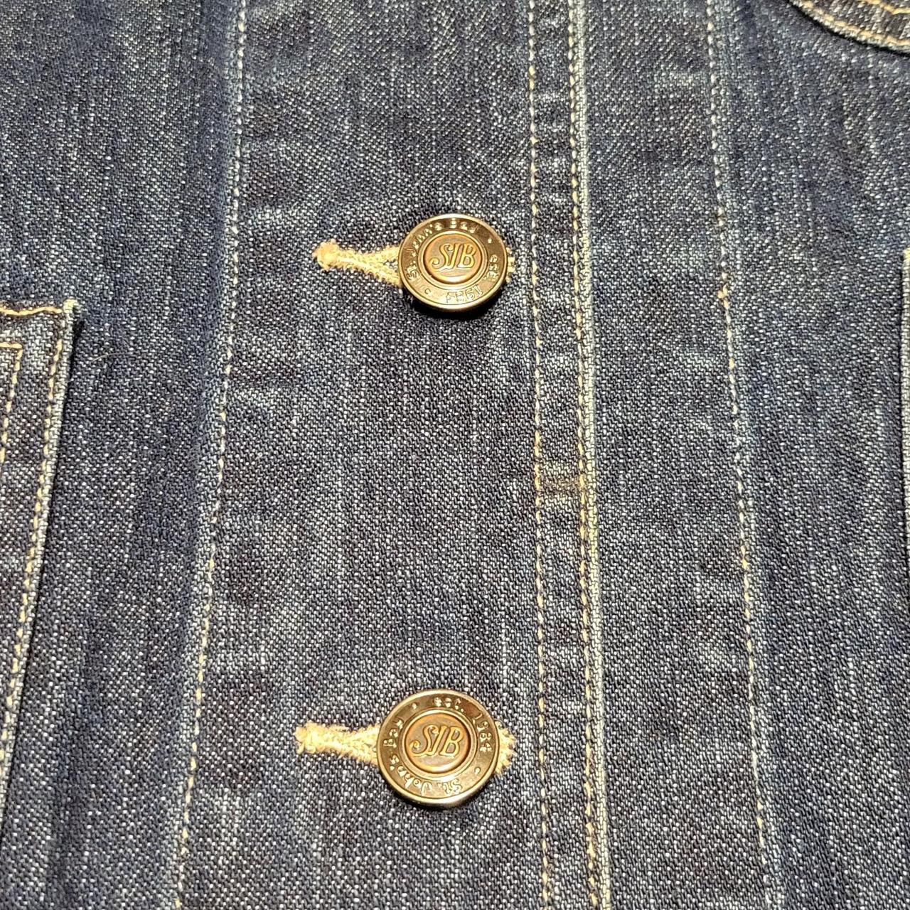 Vintage 1990s St. John's Bay Denim Collection Button... - Depop